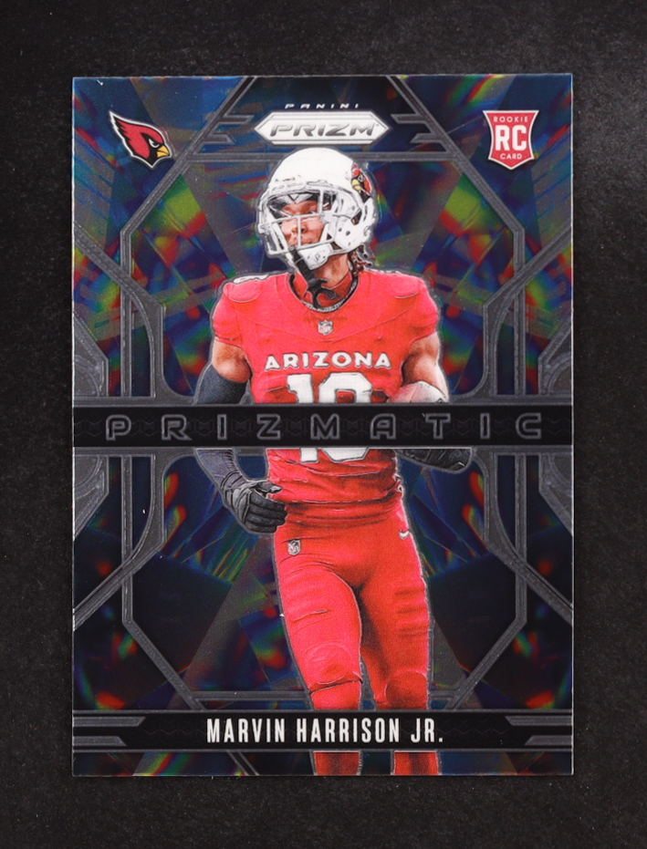 Marvin Harrison Jr. 2024 Panini Prizm Prizmatic #12 RC at PristineAuction.com Marvin Harrison Jr. 2024 Panini Prizm Prizmatic #12 RC at PristineAuction.com
