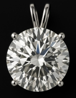 New 4.31 Carats Lab Grown Ideal Cut Diamond Pendant G, VS2 | Estimated Retail Value: $7,500 (UGL & IGI) at PristineAuction.com