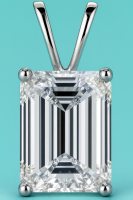 New 5.14 Carats Lab Grown Diamond Pendant F, VS2 | Estimated Retail Value: $8,750 (UGL & IGI) at PristineAuction.com