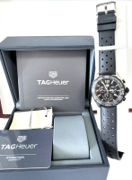 TAG Heuer Formula 1 Men's Black Chronograph Watch with Box & Papers at PristineAuction.com