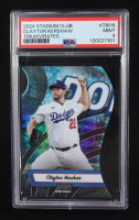 Clayton Kershaw 2024 Stadium Club Triumvirates #TRI16 (PSA 9) at PristineAuction.com