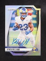 Kyren Williams 2024 Panini Prizm Autographs Prizms Silver #167 at PristineAuction.com