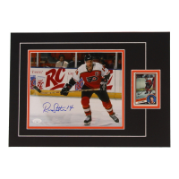 Ron Sutter Signed 12x17 Custom Matted Photo Display with Sports Card (JSA) at PristineAuction.com