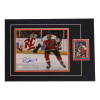 Ron Sutter Signed 12x17 Custom Matted Photo Display with Sports Card (JSA) at PristineAuction.com
