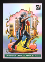 Michael Penix Jr. 2024 Donruss Oversize Downtown #14 RC at PristineAuction.com