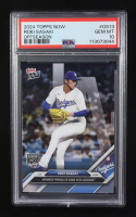 Roki Sasaki 2024 Topps Now Offseason #OS13 RC (PSA 10) at PristineAuction.com
