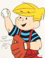 Ron Ferdinand Signed "Dennis the Menace" 8x10 Photo with Hand-Drawn Sketch Inscribed "All the Best!" (ACOA) at PristineAuction.com