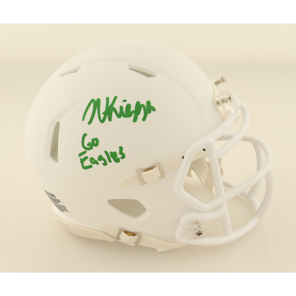 Noah Knigga Signed Eastern Michigan Eagles Speed Mini Helmet Inscribed "Go Eagles" (AWM) at PristineAuction.com