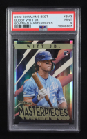 Bobby Witt Jr. 2022 Bowman's Best Bowman Masterpieces #BM3 RC (PSA 9) at PristineAuction.com