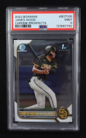 James Wood 2022 Bowman Chrome Prospects #BCP108 RC (PSA 9) at PristineAuction.com