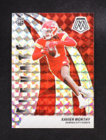 Xavier Worthy 2024 Panini Mosaic Elevate Mosaic #7 RC at PristineAuction.com