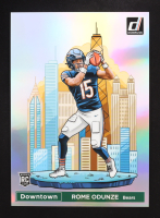 Rome Odunze 2024 Donruss Oversize Downtown #15 RC at PristineAuction.com