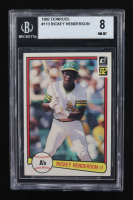 Rickey Henderson 1982 Donruss #113 (BGS 8) at PristineAuction.com