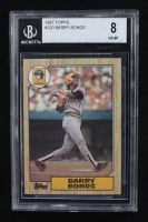 Barry Bonds 1987 Topps #320 RC (BGS 8) at PristineAuction.com