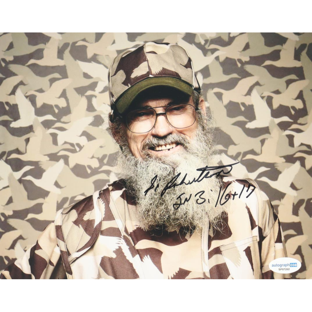 Si Robertson Signed "Duck Dynasty" 8x10 Photo (ACOA) at PristineAuction.com