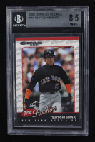 Tsuyoshi Shinjo 2001 Donruss Rookies #R4 RC (BGS 8.5) at PristineAuction.com