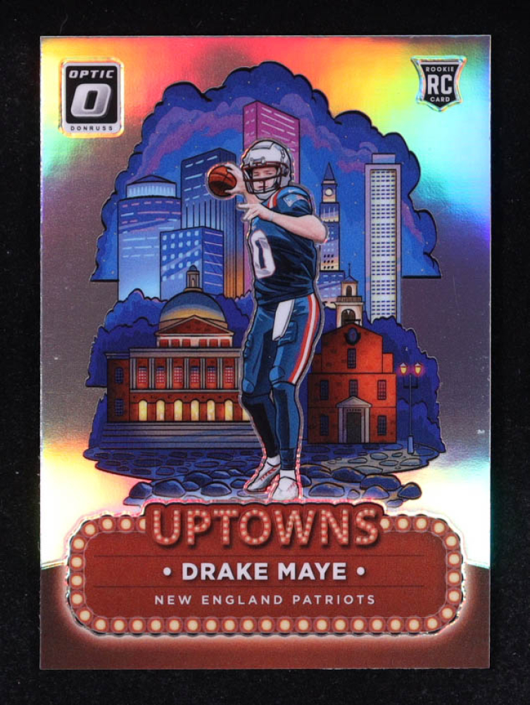 Drake Maye 2024 Donruss Optic Uptowns #4 RC