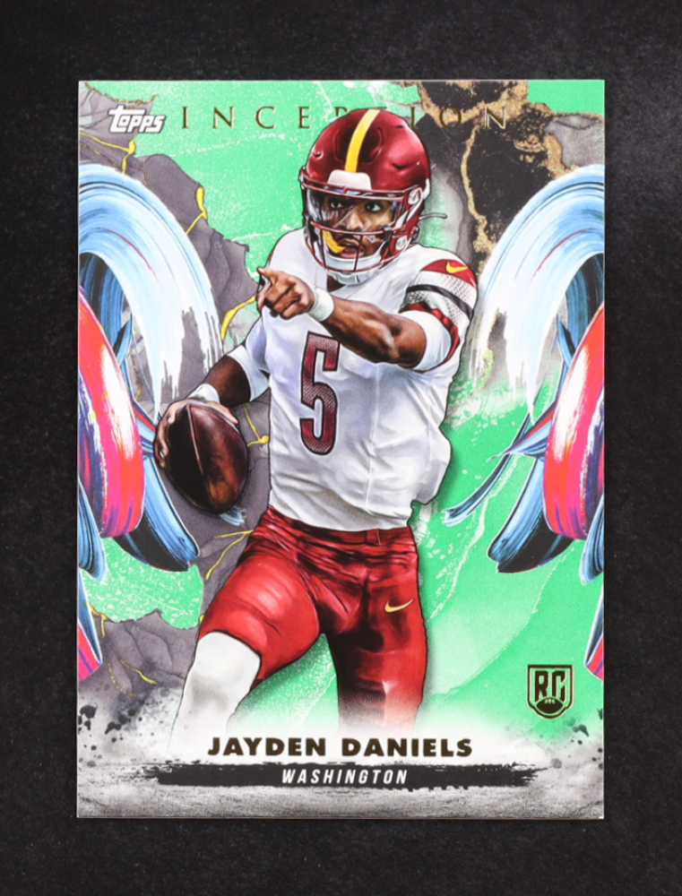 Jayden Daniels 2024 Topps Inception Green #159 RC