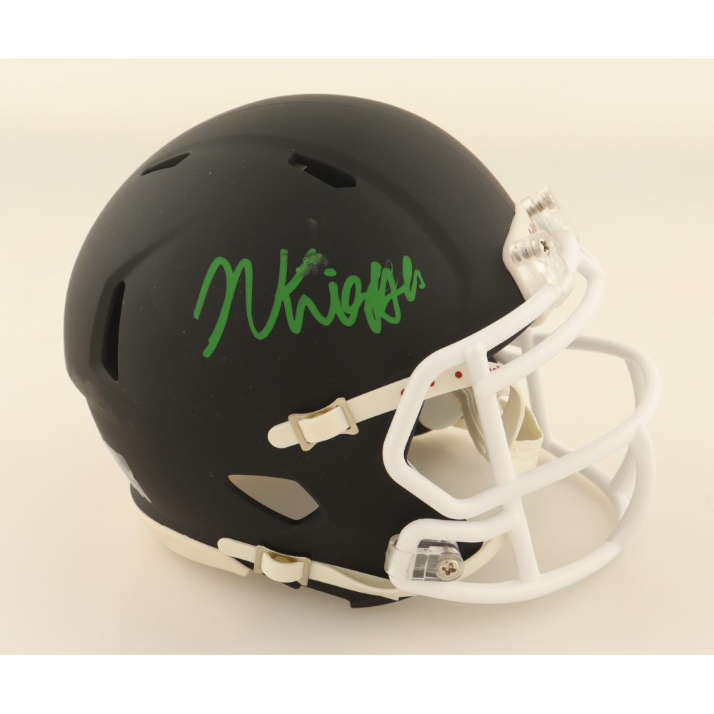 Noah Knigga Signed Eastern Michigan Eagles Speed Mini Helmet (AWM) at PristineAuction.com
