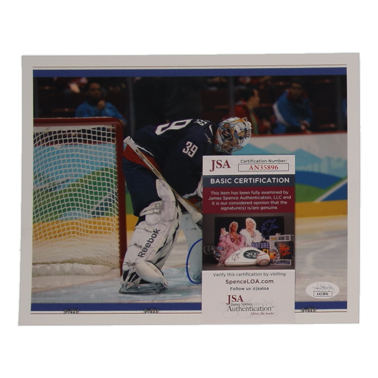 Ryan Miller Signed Sabres 8x10 Photo (JSA) at PristineAuction.com Ryan Miller Signed Sabres 8x10 Photo (JSA) at PristineAuction.com