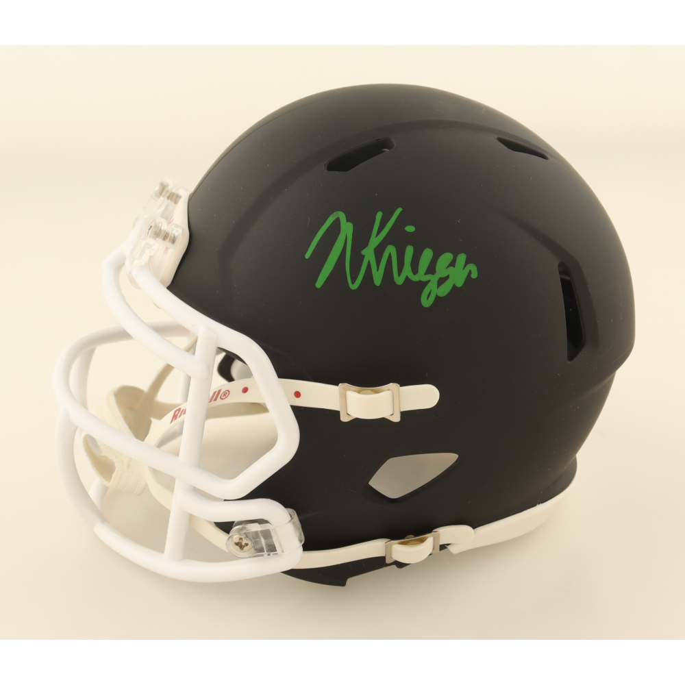 Noah Knigga Signed Eastern Michigan Eagles Speed Mini Helmet (AWM) at PristineAuction.com