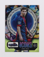 Lionel Messi 2023-24 Topps Crystal Premium UEFA Champions League UCL Icons #UI1 at PristineAuction.com