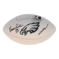 Vince Papale Signed Eagles Logo Football Inscribed "Invincible" (JSA) at PristineAuction.com