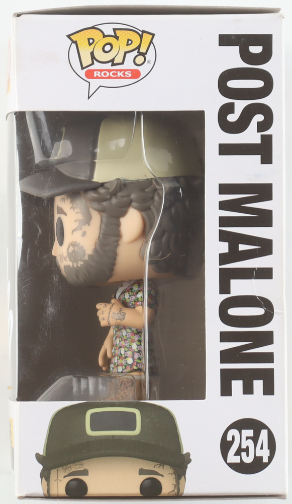 Post Malone Signed #254 Funko Pop! Vinyl Figure with Hand Drawn Heart Sketch (ACOA) at PristineAuction.com Post Malone Signed #254 Funko Pop! Vinyl Figure with Hand Drawn Heart Sketch (ACOA) at PristineAuction.com