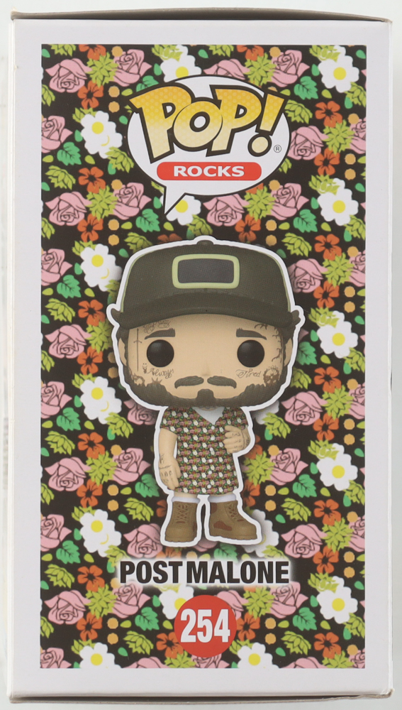 Post Malone Signed #254 Funko Pop! Vinyl Figure with Hand Drawn Heart Sketch (ACOA) at PristineAuction.com Post Malone Signed #254 Funko Pop! Vinyl Figure with Hand Drawn Heart Sketch (ACOA) at PristineAuction.com