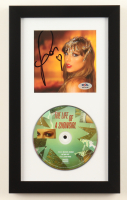 Taylor Swift Signed "The Life of a Showgirl" Custom Framed CD Insert Display (PSA) at PristineAuction.com