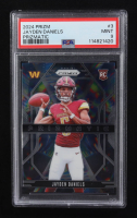 Jayden Daniels 2024 Panini Prizm Prizmatic #3 RC (PSA 9) at PristineAuction.com