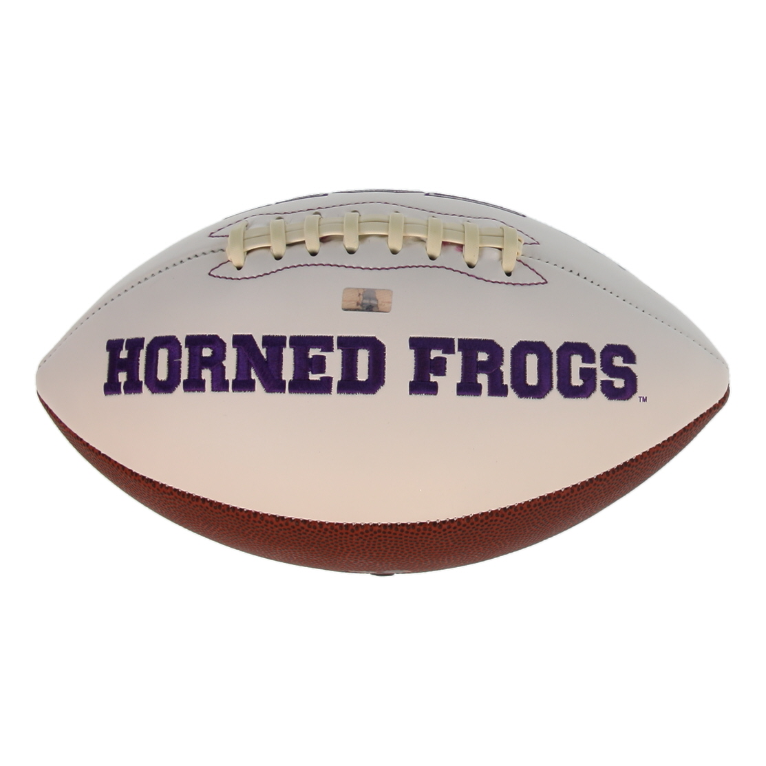 Bob Lilly Signed TCU Horned Frogs Logo Football Inscribed "CHOF '81" (Palm Beach) at PristineAuction.com Bob Lilly Signed TCU Horned Frogs Logo Football Inscribed "CHOF '81" (Palm Beach) at PristineAuction.com