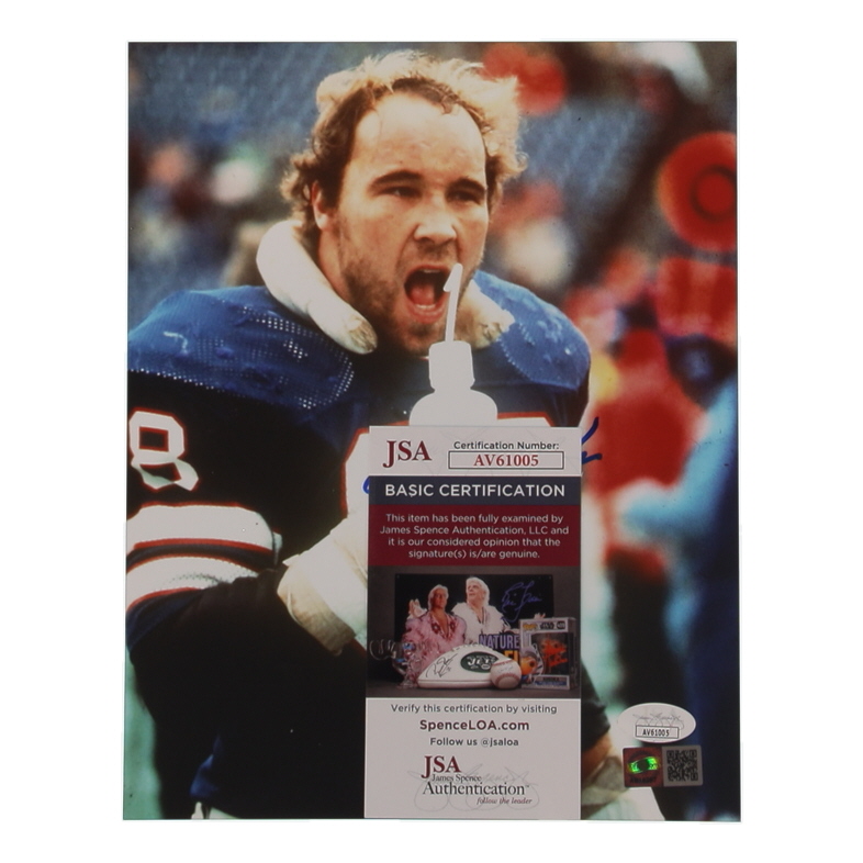 Joe DeLamielleure Signed Bills 8x10 Photo Inscribed "HOF '03" (JSA & TSE) at PristineAuction.com Joe DeLamielleure Signed Bills 8x10 Photo Inscribed "HOF '03" (JSA & TSE) at PristineAuction.com