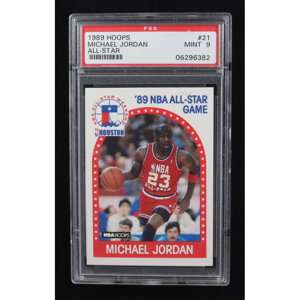 Michael Jordan 1989-90 Hoops #21 AS (PSA 9) at PristineAuction.com