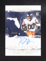 RJ Harvey 2025 Panini Origins Hometown Inscriptions #19 #79/99 RC at PristineAuction.com