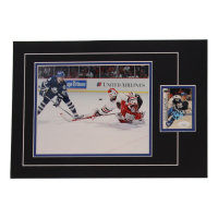Doug Gilmour Signed 12x17 Custom Matted Sports Card Display with Photo (JSA) at PristineAuction.com