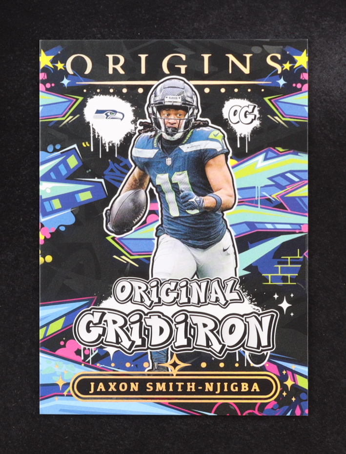 Jaxon Smith-Njigba 2025 Panini Origins Original Gridiron #19 at PristineAuction.com Jaxon Smith-Njigba 2025 Panini Origins Original Gridiron #19 at PristineAuction.com