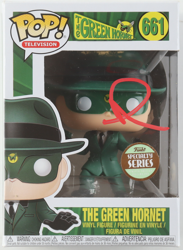 Seth Rogen Signed "The Green Hornet" #661 The Green Hornet Funko Pop! Vinyl Figure (ACOA) at PristineAuction.com Seth Rogen Signed "The Green Hornet" #661 The Green Hornet Funko Pop! Vinyl Figure (ACOA) at PristineAuction.com