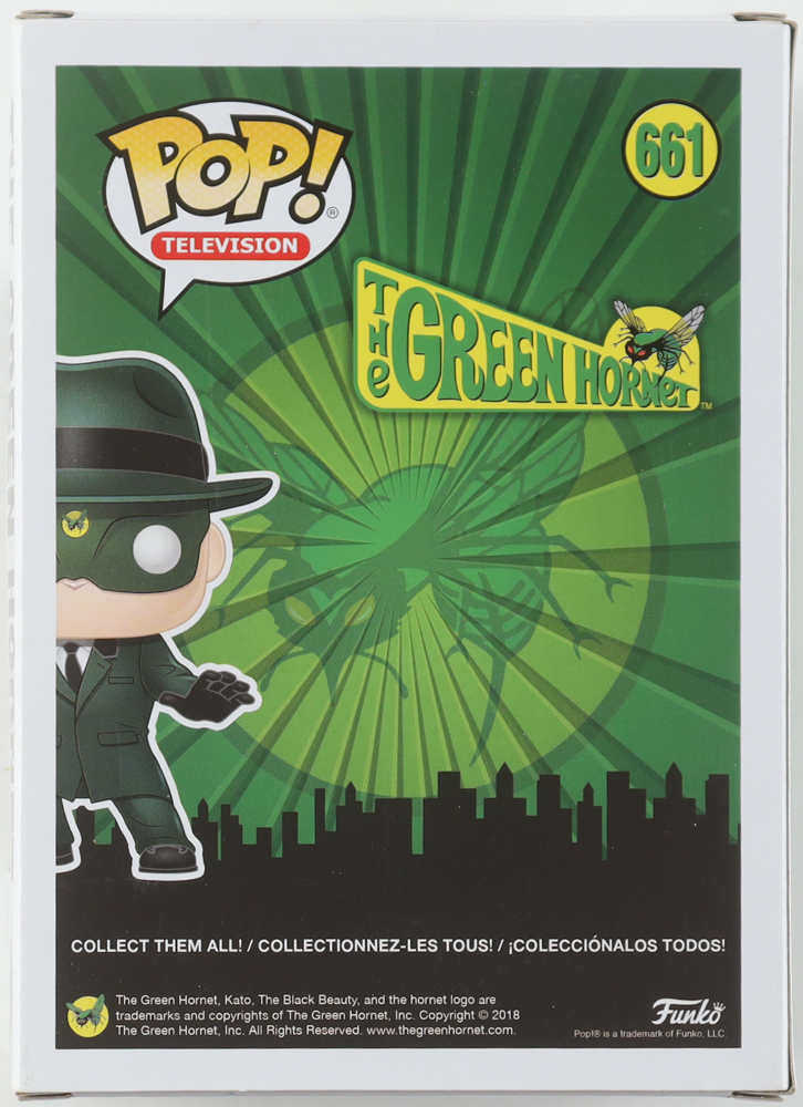 Seth Rogen Signed "The Green Hornet" #661 The Green Hornet Funko Pop! Vinyl Figure (ACOA) at PristineAuction.com Seth Rogen Signed "The Green Hornet" #661 The Green Hornet Funko Pop! Vinyl Figure (ACOA) at PristineAuction.com