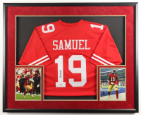 Deebo Samuel Signed Custom Framed Jersey Display (PSA) at PristineAuction.com