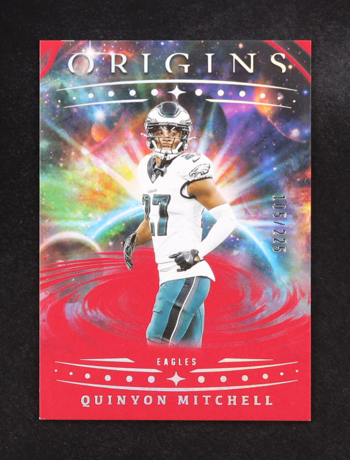 Quinyon Mitchell 2025 Panini Origins Red #31 #105/225 at PristineAuction.com Quinyon Mitchell 2025 Panini Origins Red #31 #105/225 at PristineAuction.com