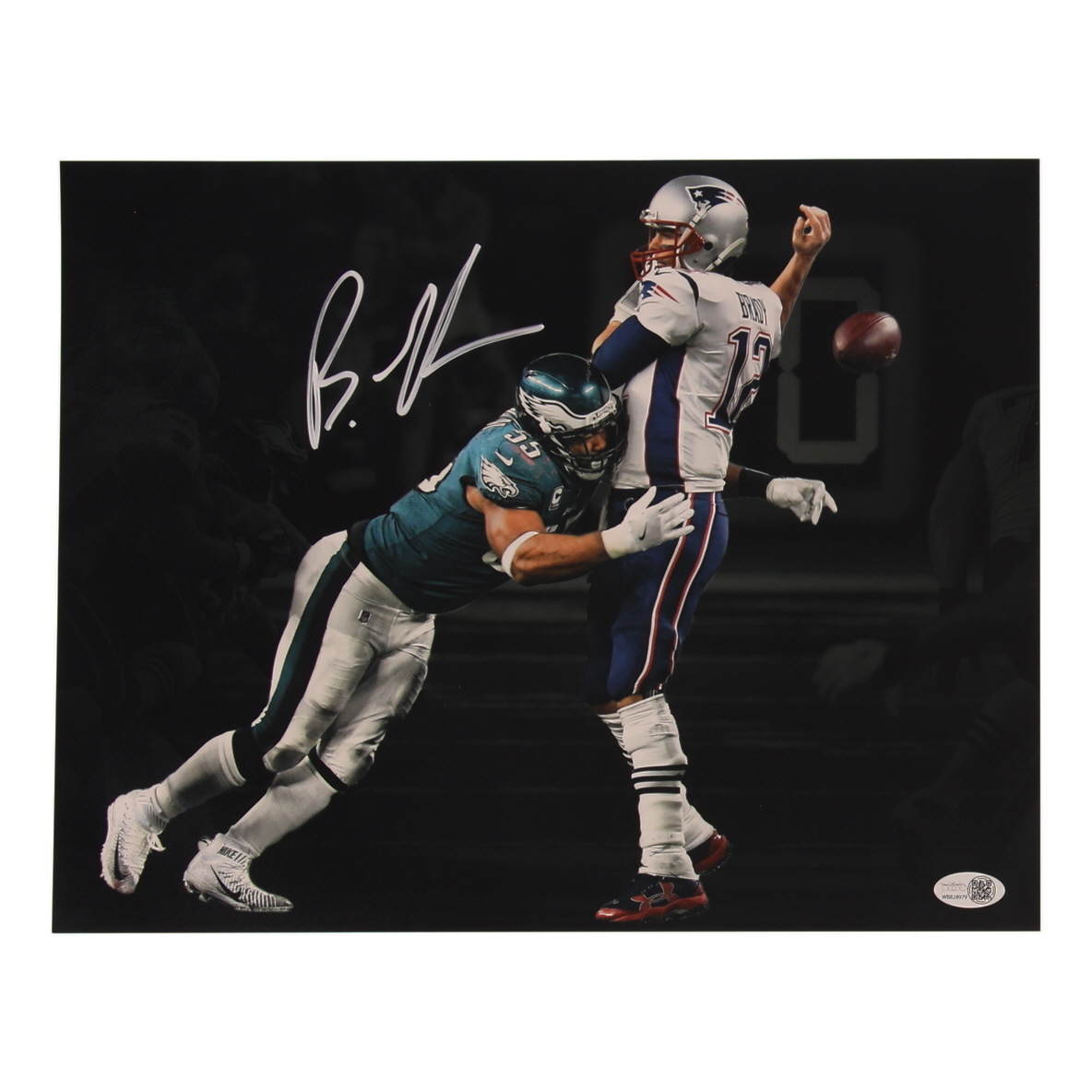 Brandon Graham Signed Eagles 11x14 Photo (JSA) at PristineAuction.com Brandon Graham Signed Eagles 11x14 Photo (JSA) at PristineAuction.com