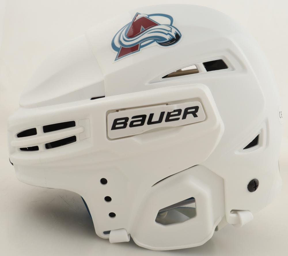 Martin Necas Signed Avalanche Full-Size Authentic On-Ice Hockey Helmet (JSA) at PristineAuction.com Martin Necas Signed Avalanche Full-Size Authentic On-Ice Hockey Helmet (JSA) at PristineAuction.com