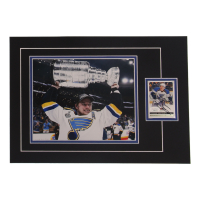 Vladimir Tarasenko Signed 12x17 Custom Matted Sports Card Display with Photo (JSA) at PristineAuction.com