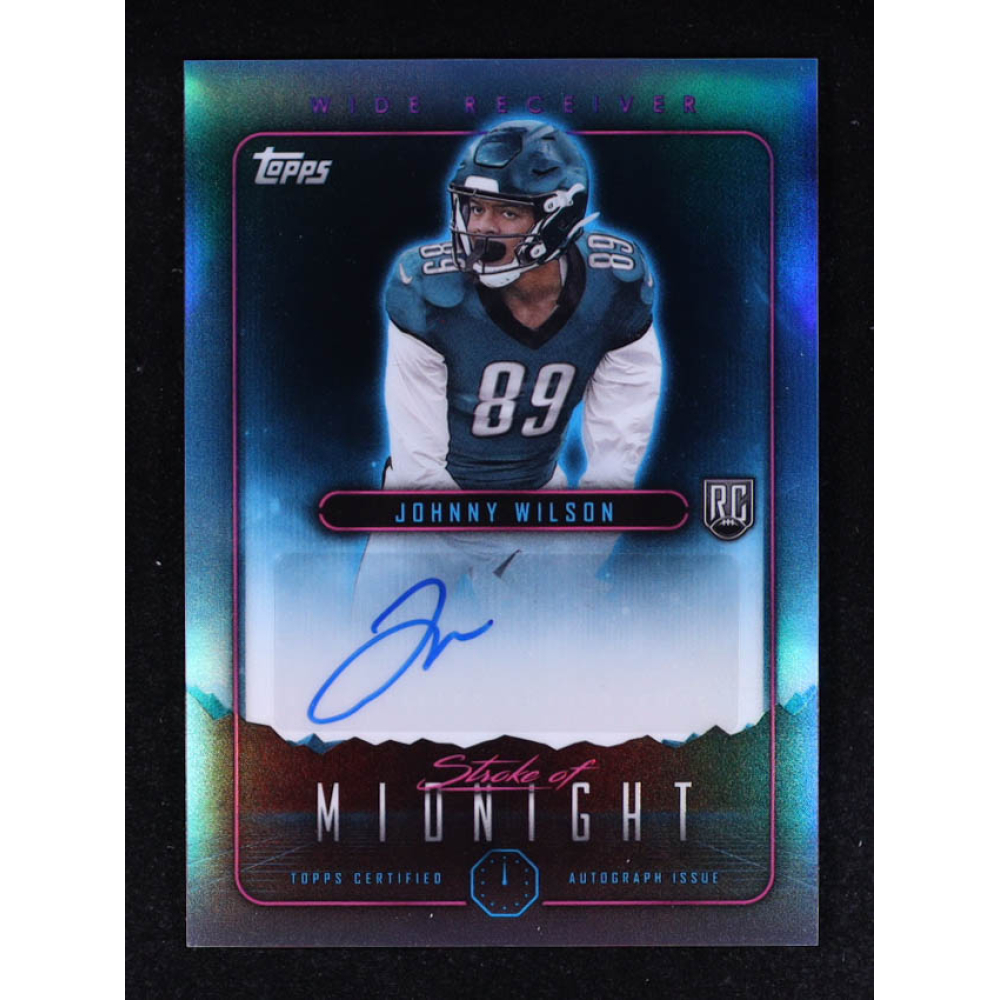 Johnny Wilson 2024 Topps Midnight Stroke of Midnight Autographs #SMA-JWI RC at PristineAuction.com