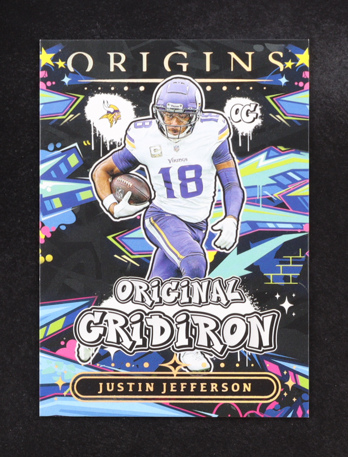 Justin Jefferson 2025 Panini Origins Original Gridiron #15 at PristineAuction.com Justin Jefferson 2025 Panini Origins Original Gridiron #15 at PristineAuction.com