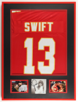 Taylor Swift Signed Custom Framed "The Tortured Poets Department" CD Album Insert Display with Jersey (PSA) at PristineAuction.com