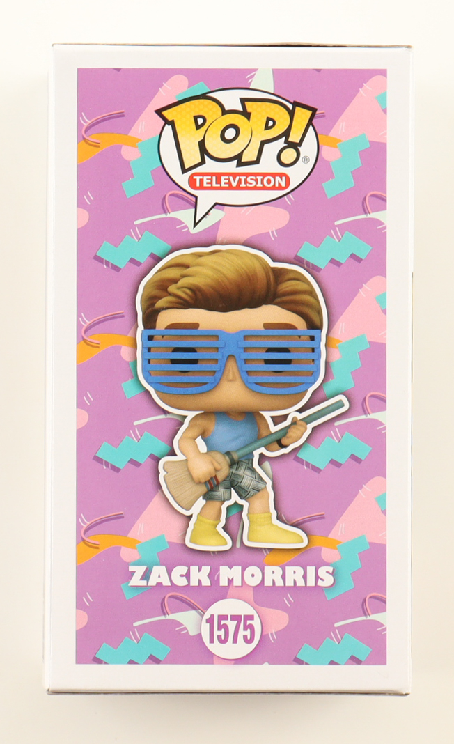 Mark-Paul Gosselaar Signed "Saved By The Bell" #1575 Zack Morris Funko Pop! Vinyl Figure Inscribed "Zack" (JSA) at PristineAuction.com Mark-Paul Gosselaar Signed "Saved By The Bell" #1575 Zack Morris Funko Pop! Vinyl Figure Inscribed "Zack" (JSA) at PristineAuction.com