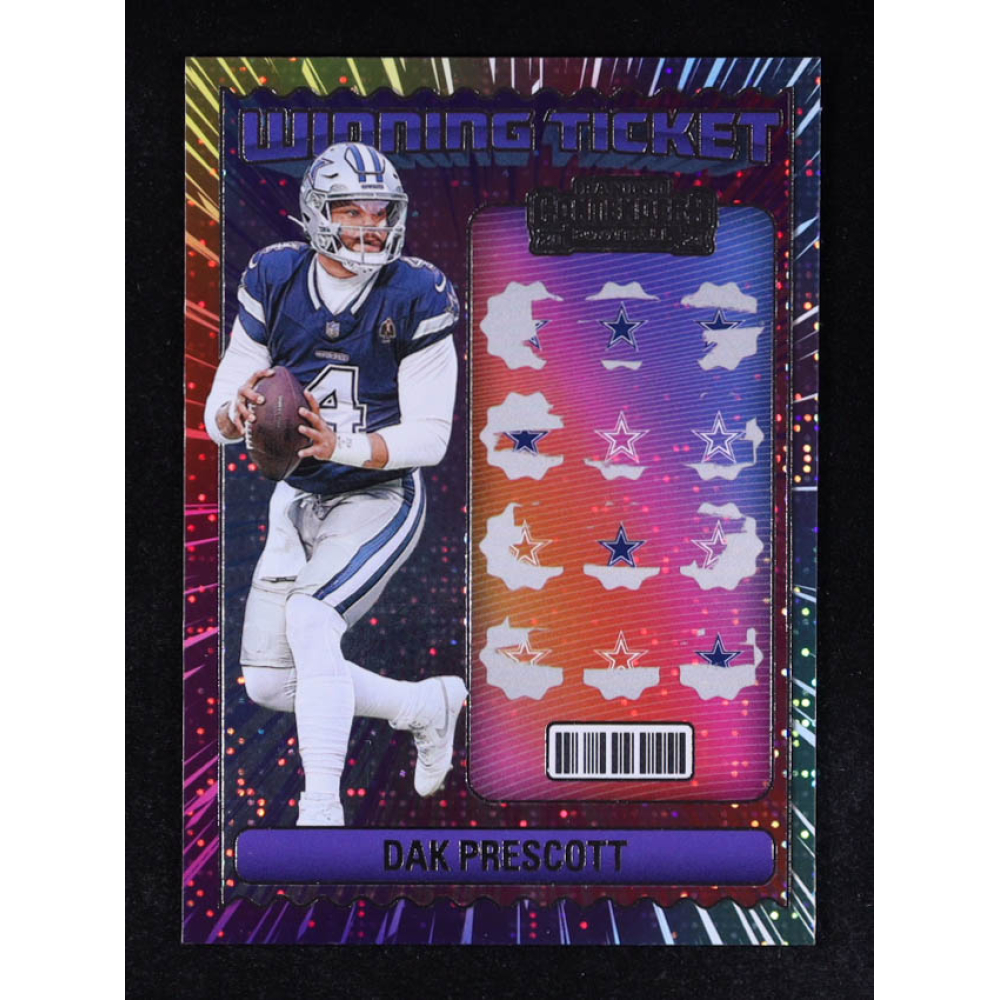 Dak Prescott 2024 Panini Contenders Winning Ticket Sparkle #4 at PristineAuction.com