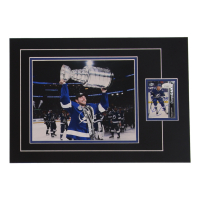 Ross Colton Signed 12x17 Custom Matted Sports Card Display with Photo (JSA) at PristineAuction.com